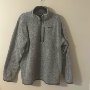 Men’s Patagonia Better Sweater 1/4 zip size XL outdoors adventure classic wear